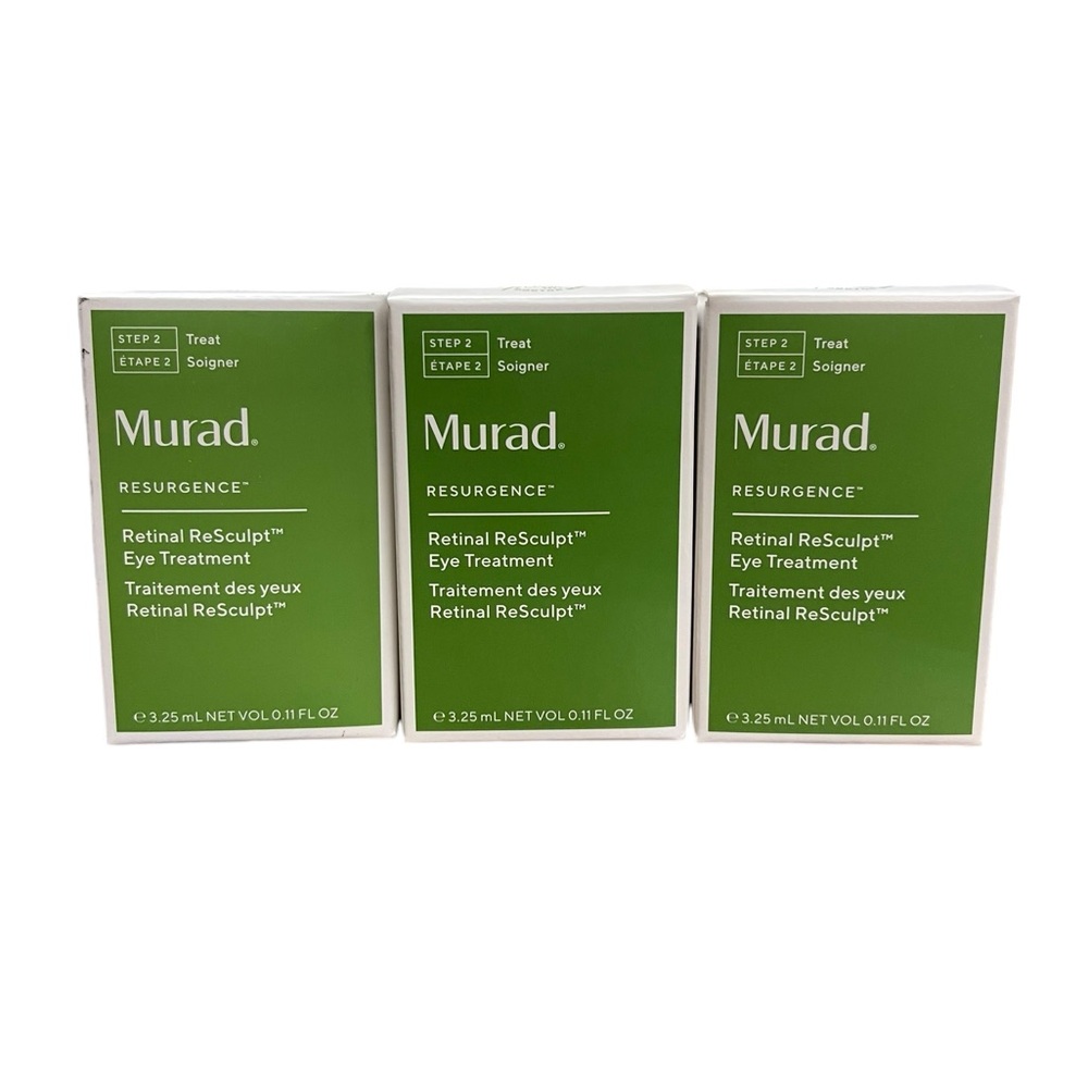 NWT 3 Murad resurgence, retinal sculpted eye treatment, 0.11 fluid ounces